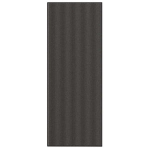 Covoraș Dună Neagră și Gri 115x300 cm
