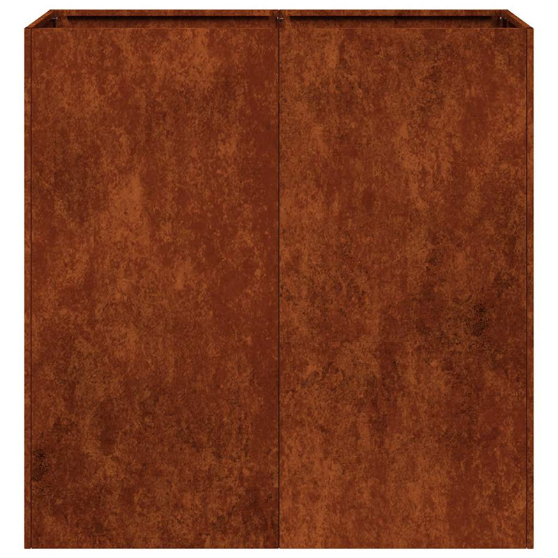 Vază pentru Grădină Ruginit 80 x 40 x 80 cm