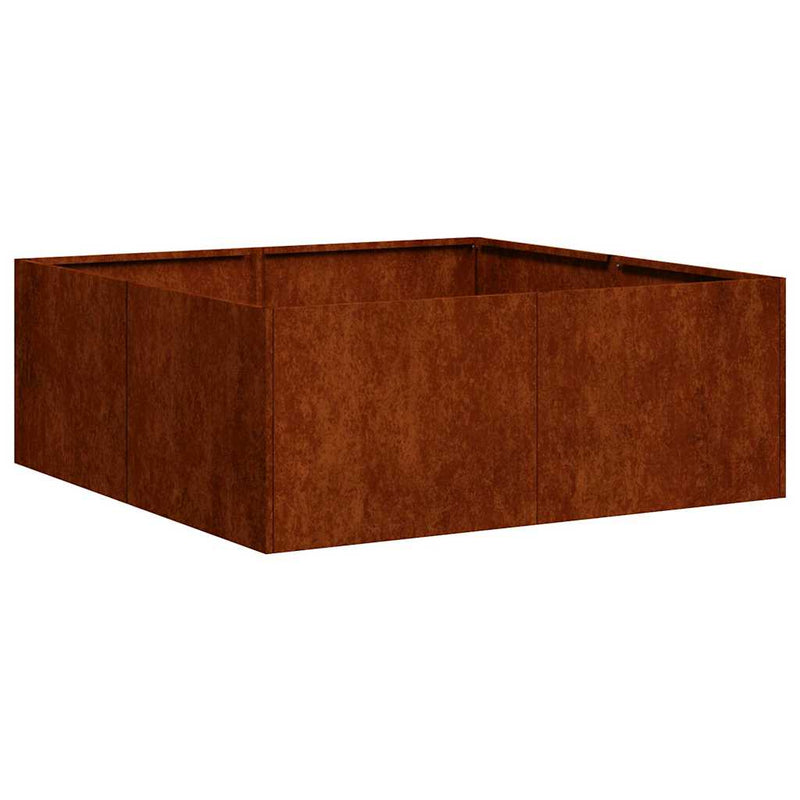 Vază pentru Grădină Ruginit 80 x 80 x 30 cm