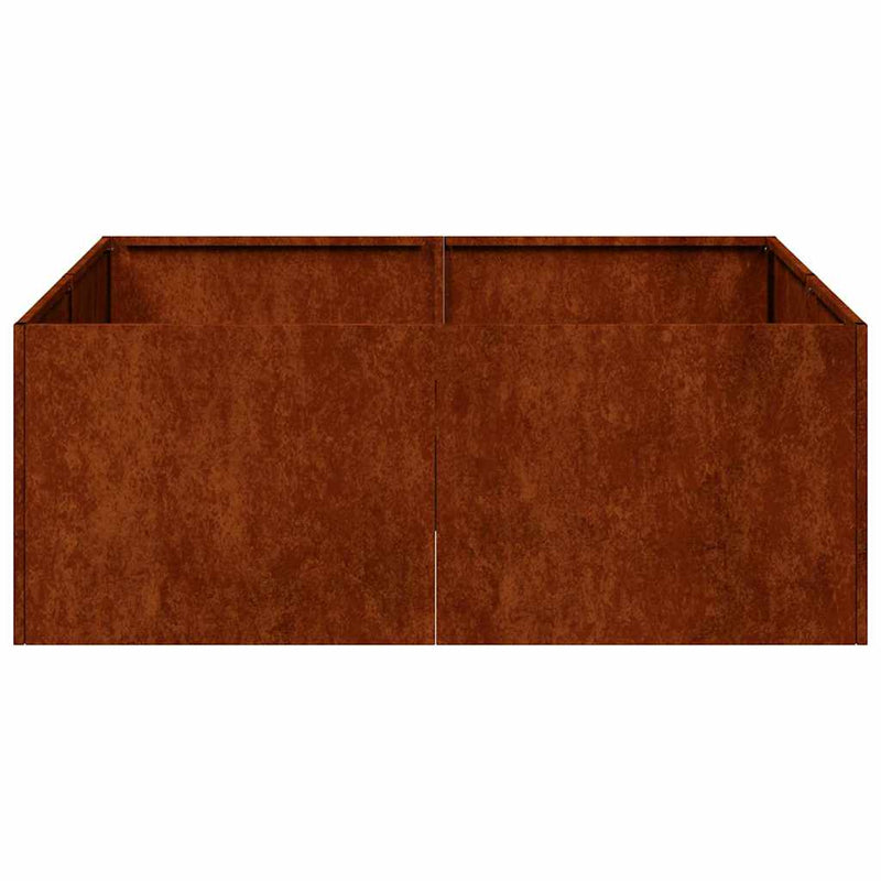 Vază pentru Grădină Ruginit 80 x 80 x 30 cm