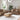 Canapea 3 buc. Maro Material textil din in