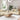 Set de canapele cu perne, 3 piese, crem, textil