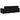 Set de canapele cu perne, 2 piese, negru, textil
