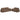 Set de canapele cu perne, 2 piese, maro, textil