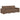 Set de canapele cu perne, 2 piese, maro, textil