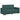 Set de canapele cu perne, 2 piese, verde închis, textil