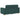 Set de canapele cu perne, 2 piese, verde închis, textil