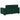Set de canapele cu perne, 2 piese, verde închis, catifea