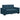Set de canapele cu perne, 2 piese, albastru, catifea
