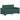 Set de canapele cu perne, 2 piese, verde închis, textil