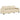 Set de canapele cu perne, 2 piese, crem, textil