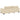Set de canapele cu perne, 2 piese, crem, textil