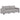 Set de canapele cu perne, 2 piese, gri nor, textil