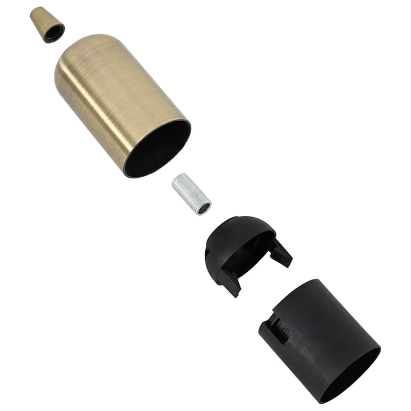 Suporturi de lampă 2 buc Bronz E27