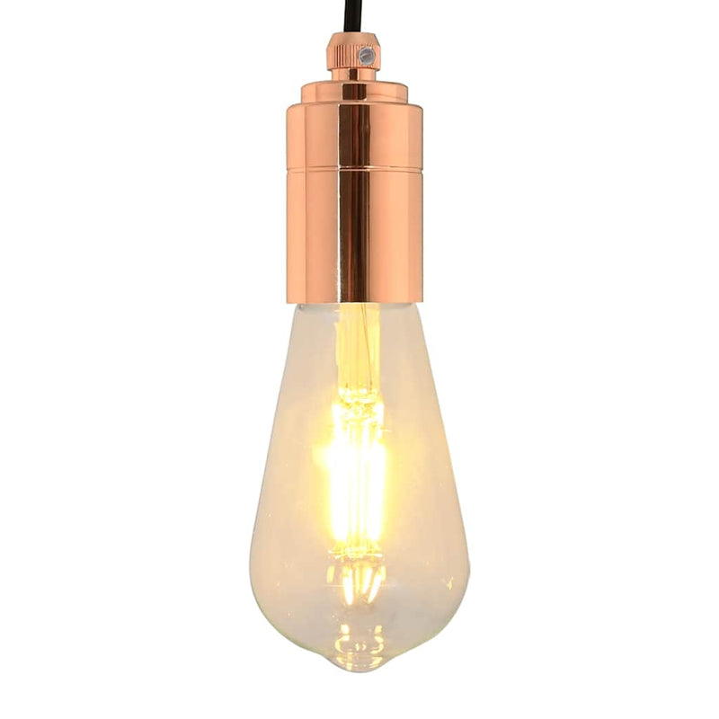 Suporturi de lampă 2 buc Rose Gold E27