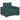 Canapea fotoliu verde închis, 100x78x84 cm, material textil
