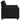 Canapea scaun negru 100x78x84 cm catifea