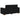 Canapea Loveseat Negru 160x77x82 cm Stofa