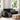 Canapea Loveseat Negru 160x77x82 cm Stofa