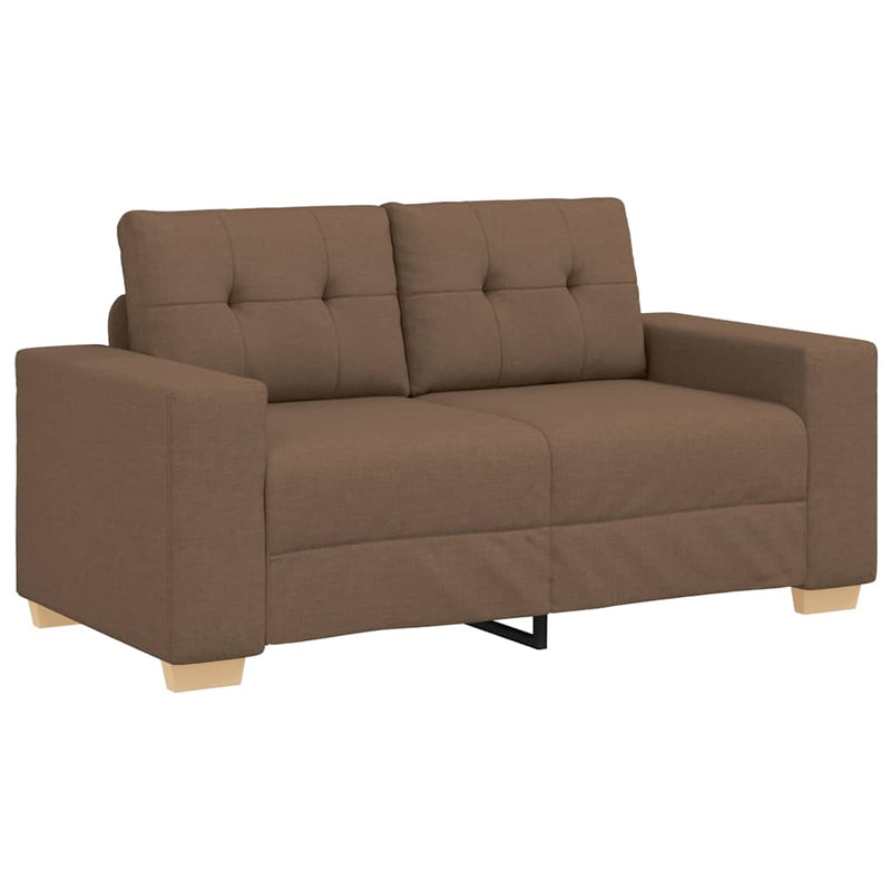 Canapea extensibilă maro 160x77x82 cm, material textil