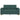 Canapea extensibilă verde închis 160x77x82 cm, material textil