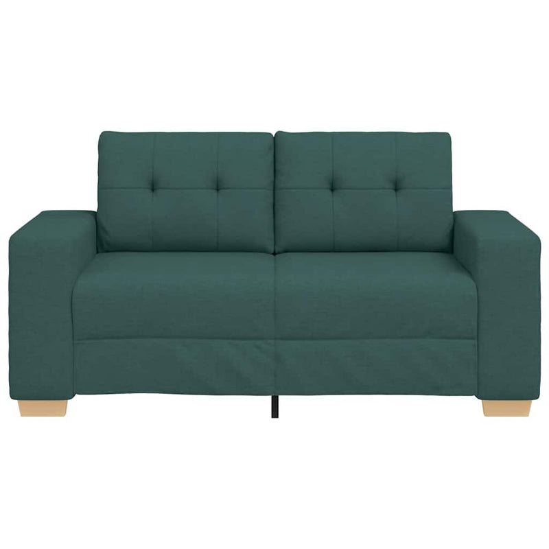 Canapea extensibilă verde închis 160x77x82 cm, material textil