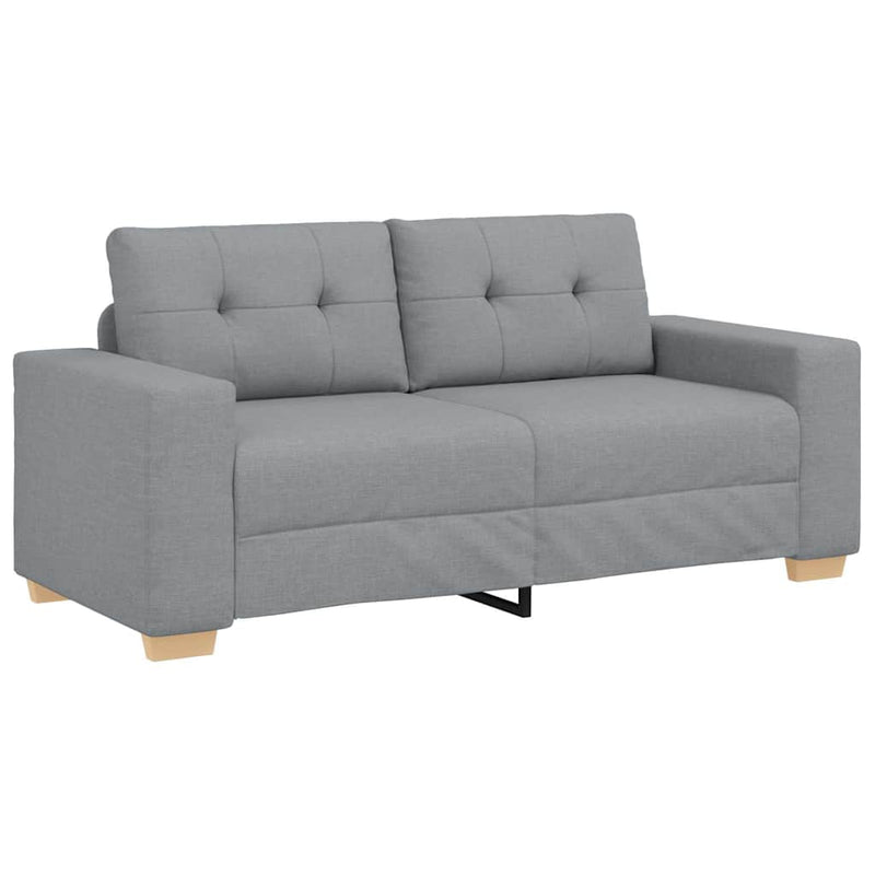 Canapea lovesea gri deschis 180x77x82 cm stofa