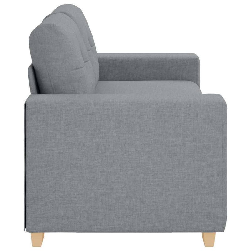 Canapea lovesea gri deschis 180x77x82 cm stofa