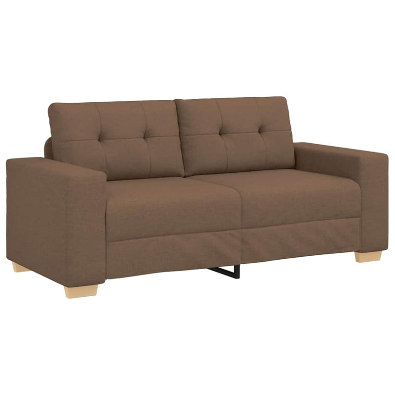 Canapea extensibilă maro 180x77x82 cm, material textil