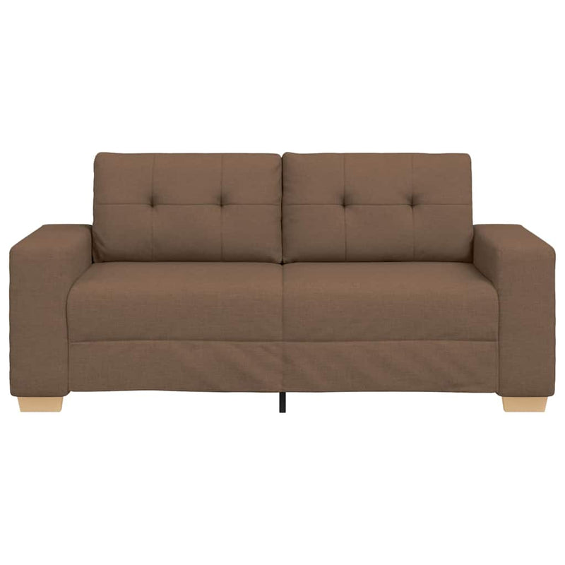 Canapea extensibilă maro 180x77x82 cm, material textil