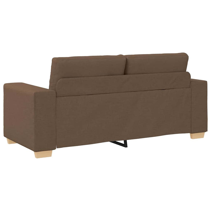 Canapea extensibilă maro 180x77x82 cm, material textil