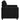 Canapea scaun negru 100x78x80 cm catifea