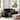 Canapea loveseat neagră 160x77x82 cm catifea