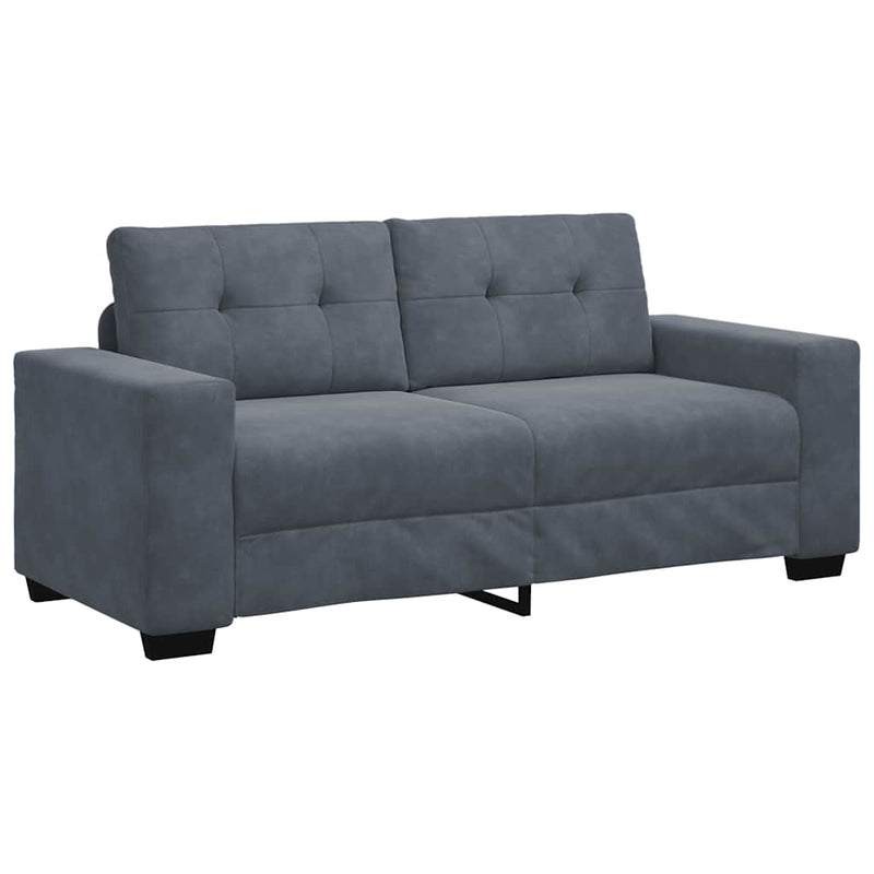 Canapea lovesea gri închis 180x77x82 cm catifea