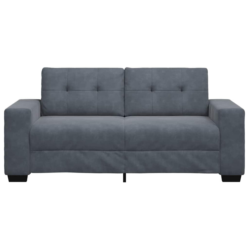 Canapea lovesea gri închis 180x77x82 cm catifea