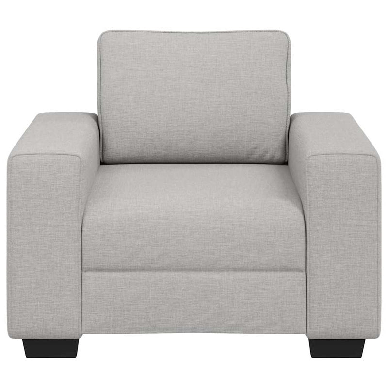 Canapea fotoliu gri nor 100x77x82 cm material textil