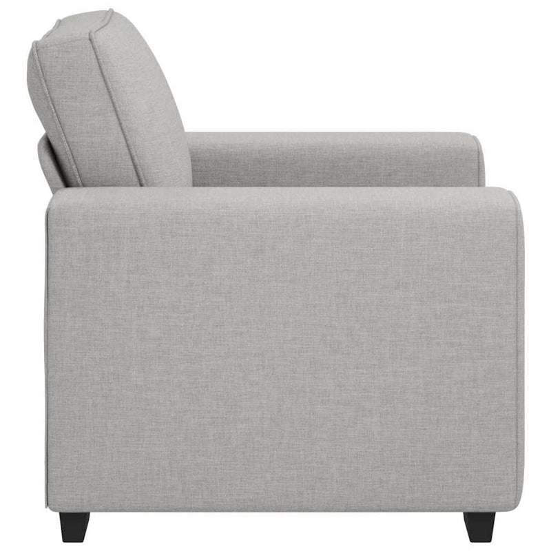 Canapea fotoliu gri nor 100x77x82 cm material textil