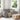 Canapea extensibilă gri deschis 160x77x82 cm, material catifea reiată