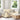 Canapea extensibilă crem 160x77x82 cm, material catifea reiată