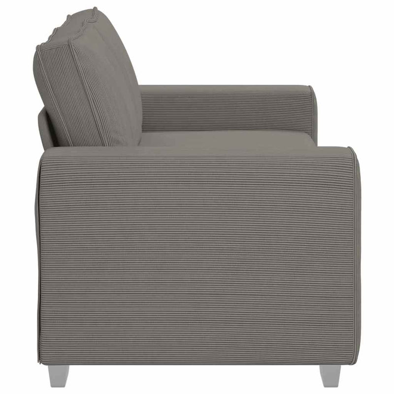 Canapea extensibilă gri deschis 180x77x82 cm, material catifea reiată