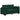 Canapea extensibilă verde închis 160x77x82 cm catifea