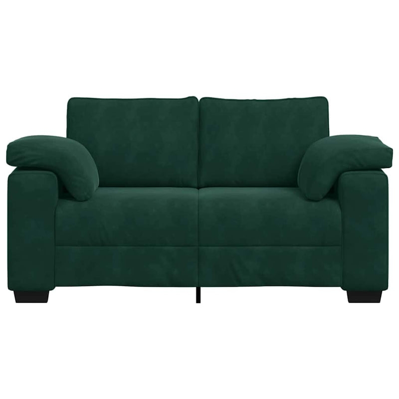 Canapea extensibilă verde închis 160x77x82 cm catifea
