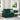 Canapea extensibilă verde închis 160x77x82 cm catifea