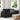 Canapea loveseat neagră 180x77x82 cm catifea