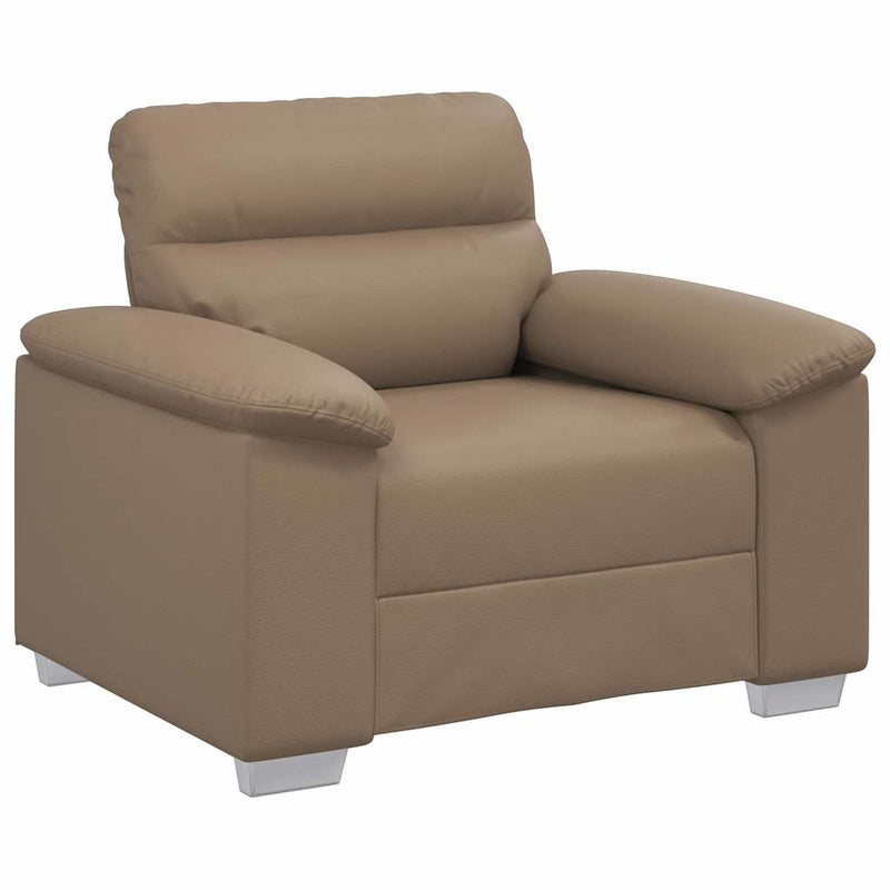 Canapea Scaun Cappuccino 100x81x84 cm piele artificială