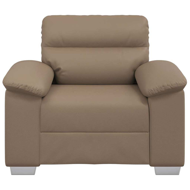 Canapea Scaun Cappuccino 100x81x84 cm piele artificială