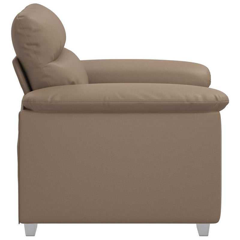 Canapea Scaun Cappuccino 100x81x84 cm piele artificială