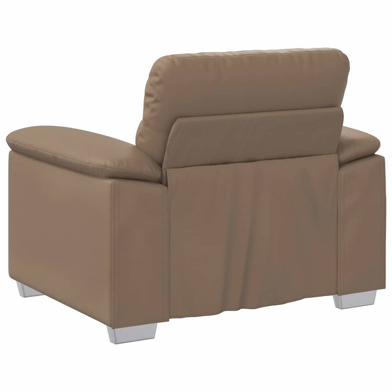 Canapea Scaun Cappuccino 100x81x84 cm piele artificială