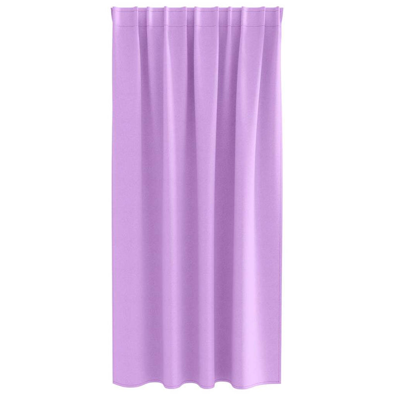 Perdele Opaque cu Inel 2 buc. Violet 175 x 140 cm Poliester