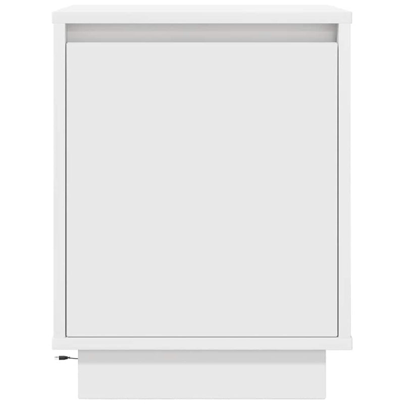 Noptiera cu lumini LED alb 38x34x50 cm